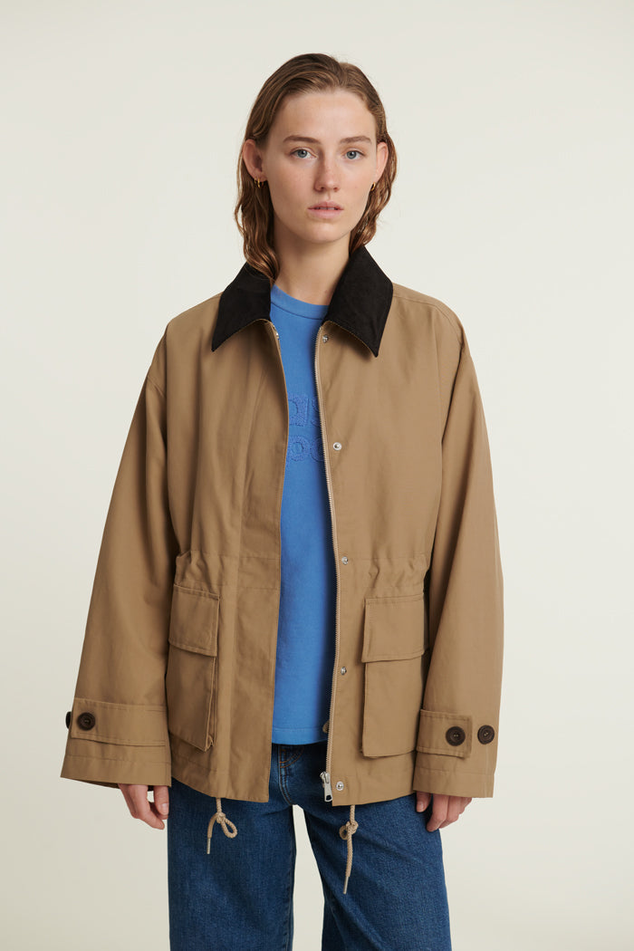 Basic Apparel Gise Jacket Jackets 537 Sepia Tint